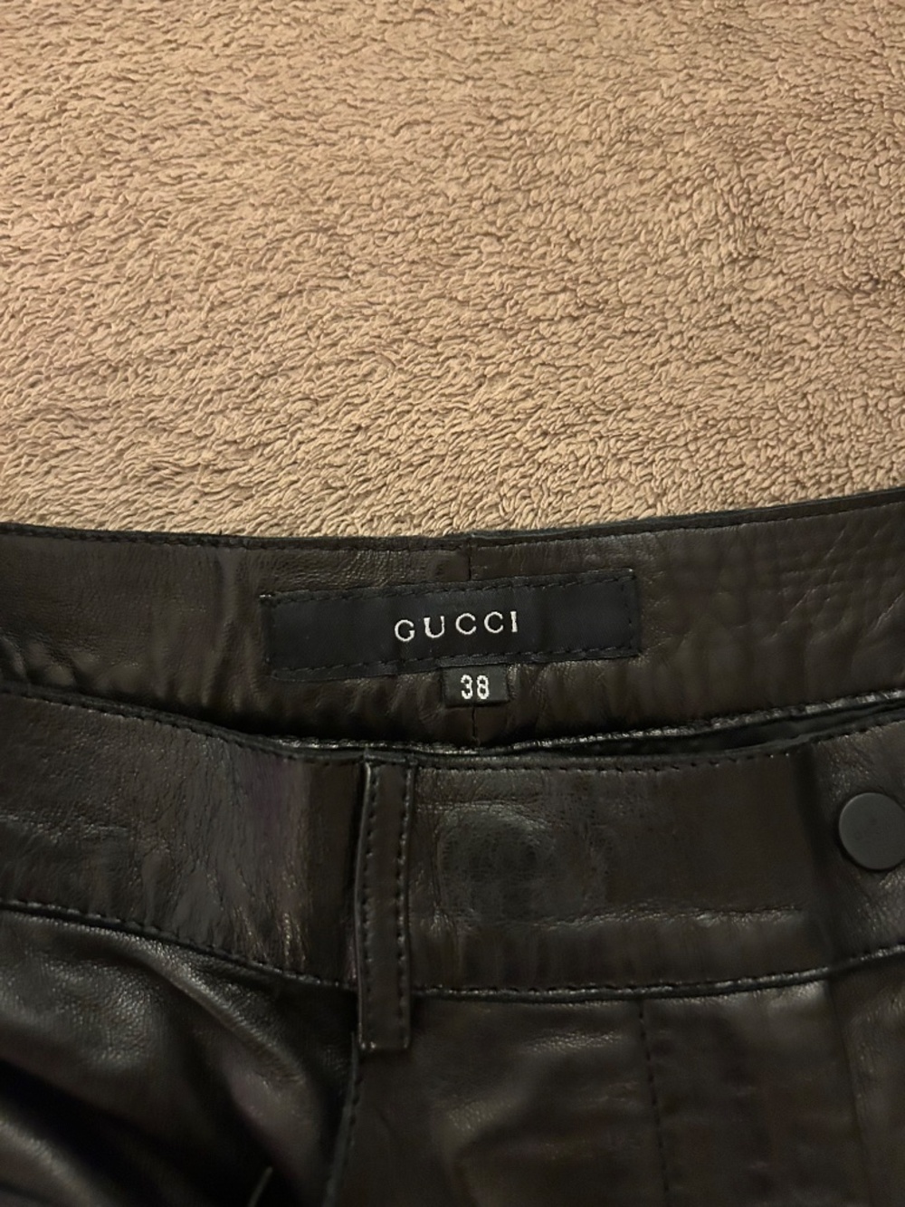 Gucci leather pants - Picture 2 of 3